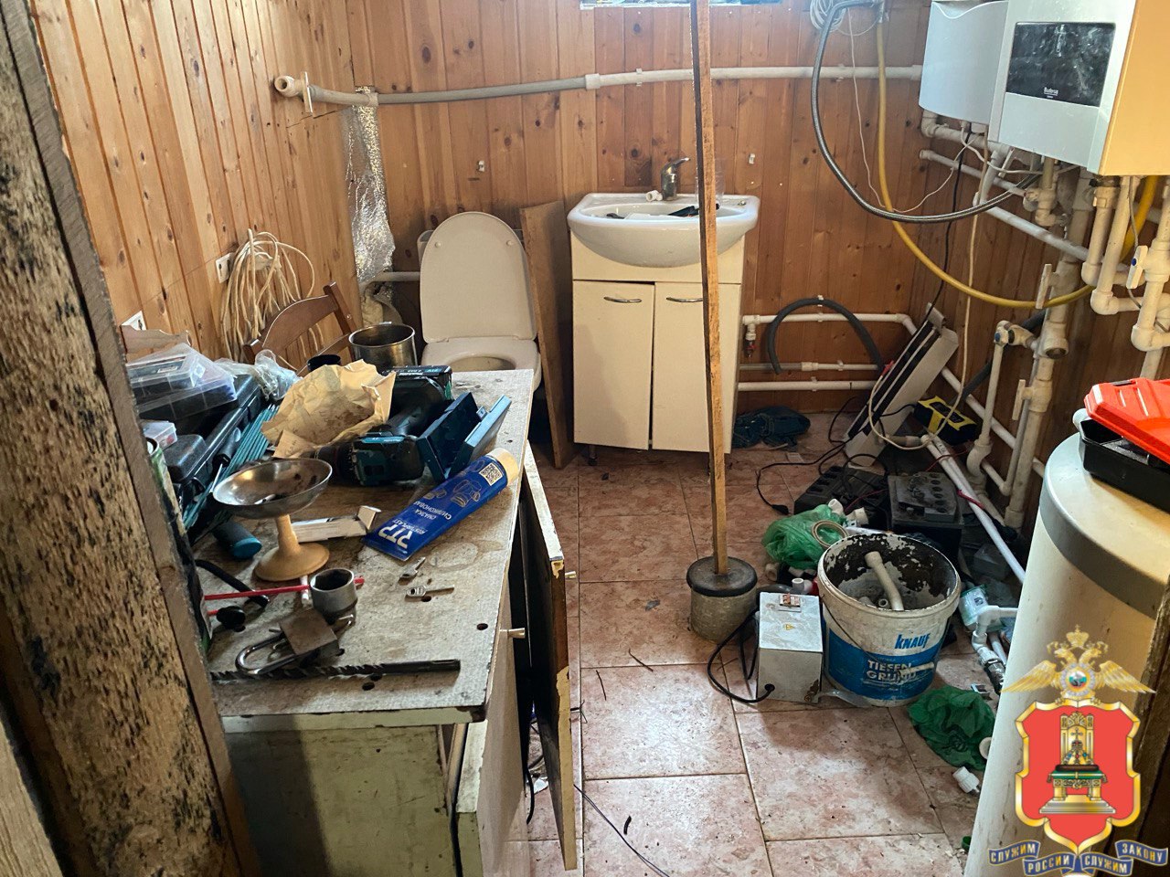 В котельной дома у жителя Конаковского района полицейские нашли марихуану Фото: пресс-служба УМВД России по Тверской области
