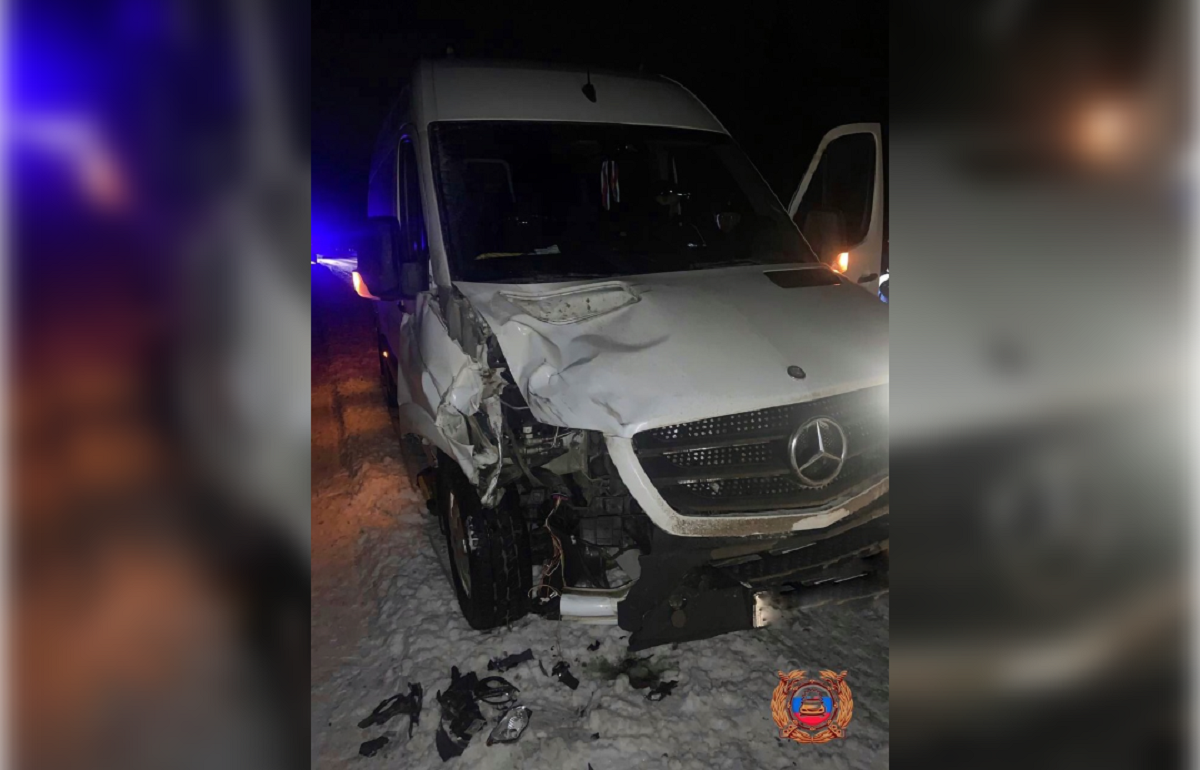 На трассе «Балтия» в Зубцовском районе под колесами Мерседеса погиб мужчина Фото: Гоставтоинспекция Тверской области