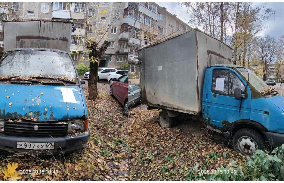 В Пролетарском районе Твери ищут владельца брошенной Газели - новости Афанасий