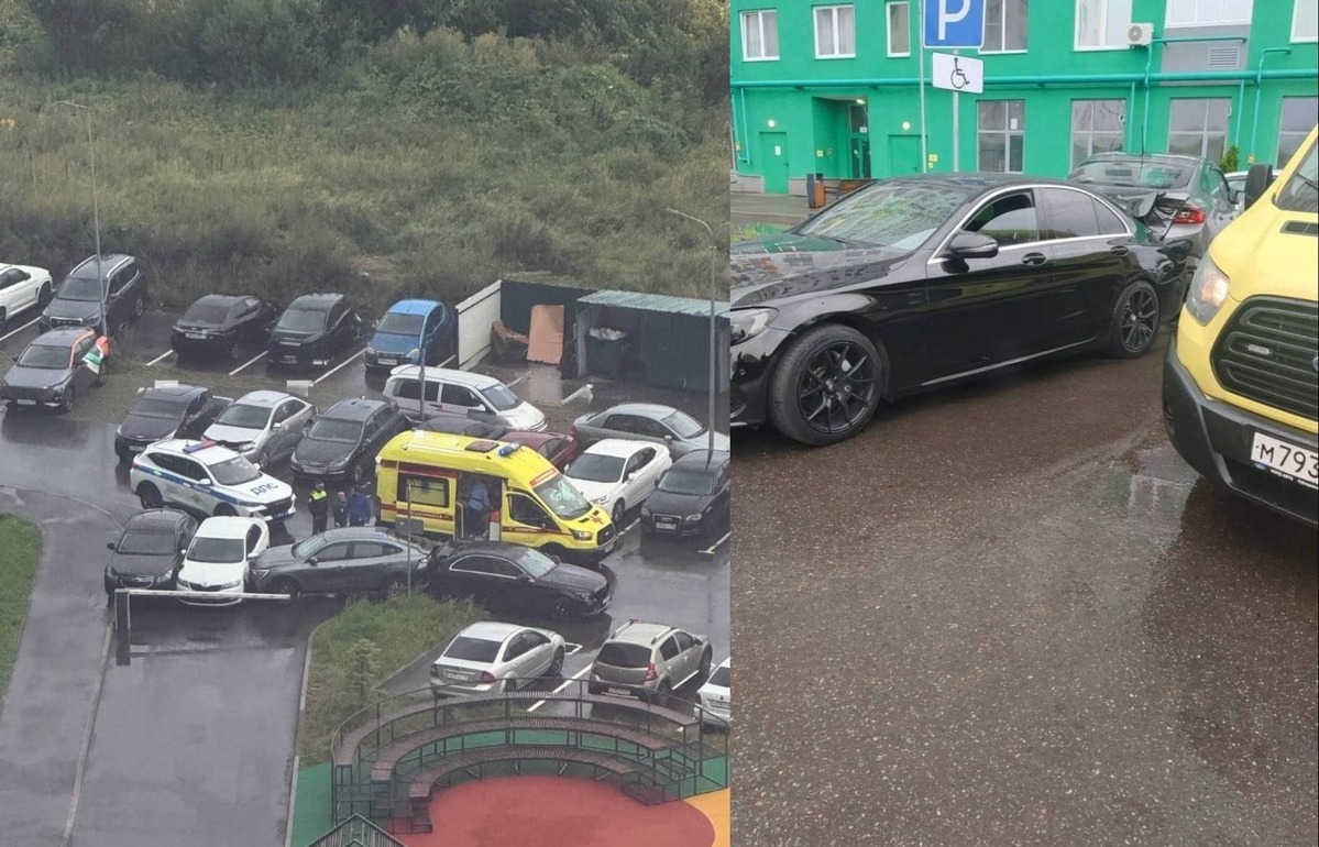 В Твери на Лоскутова двигавшийся задним ходом водитель повредил три машины Фото: соцмедиа