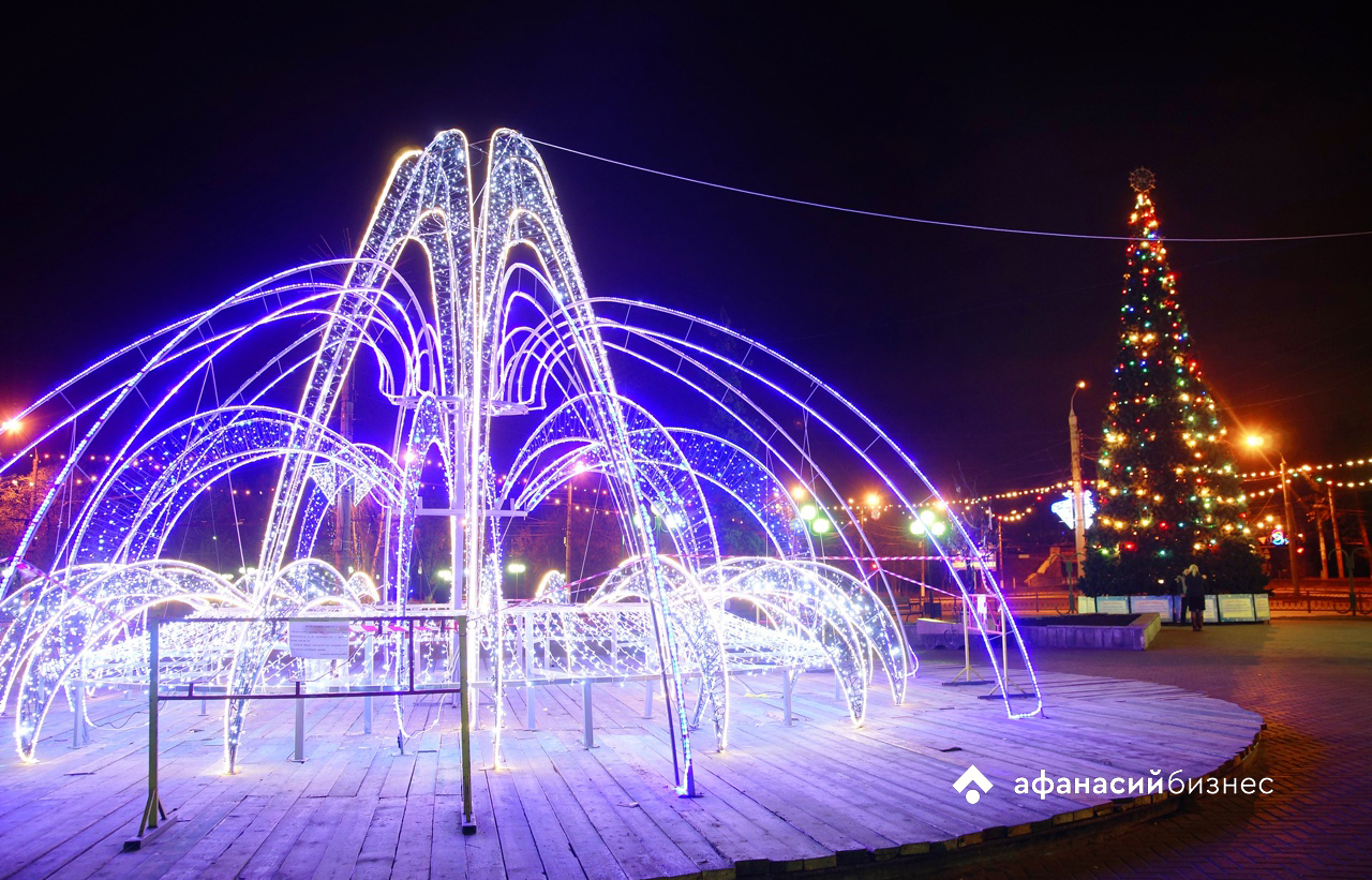 Заволжский район Твери к Новому году украсят елями и светодиодными конструкциями Фото: архив редакции