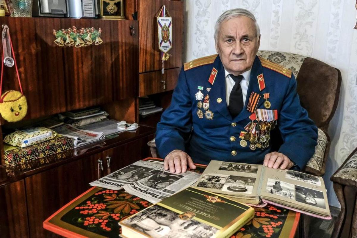 Тверскому участнику Парада Победы Владимиру Левандовскому исполнилось 95 лет Фото: Afanasy.biz