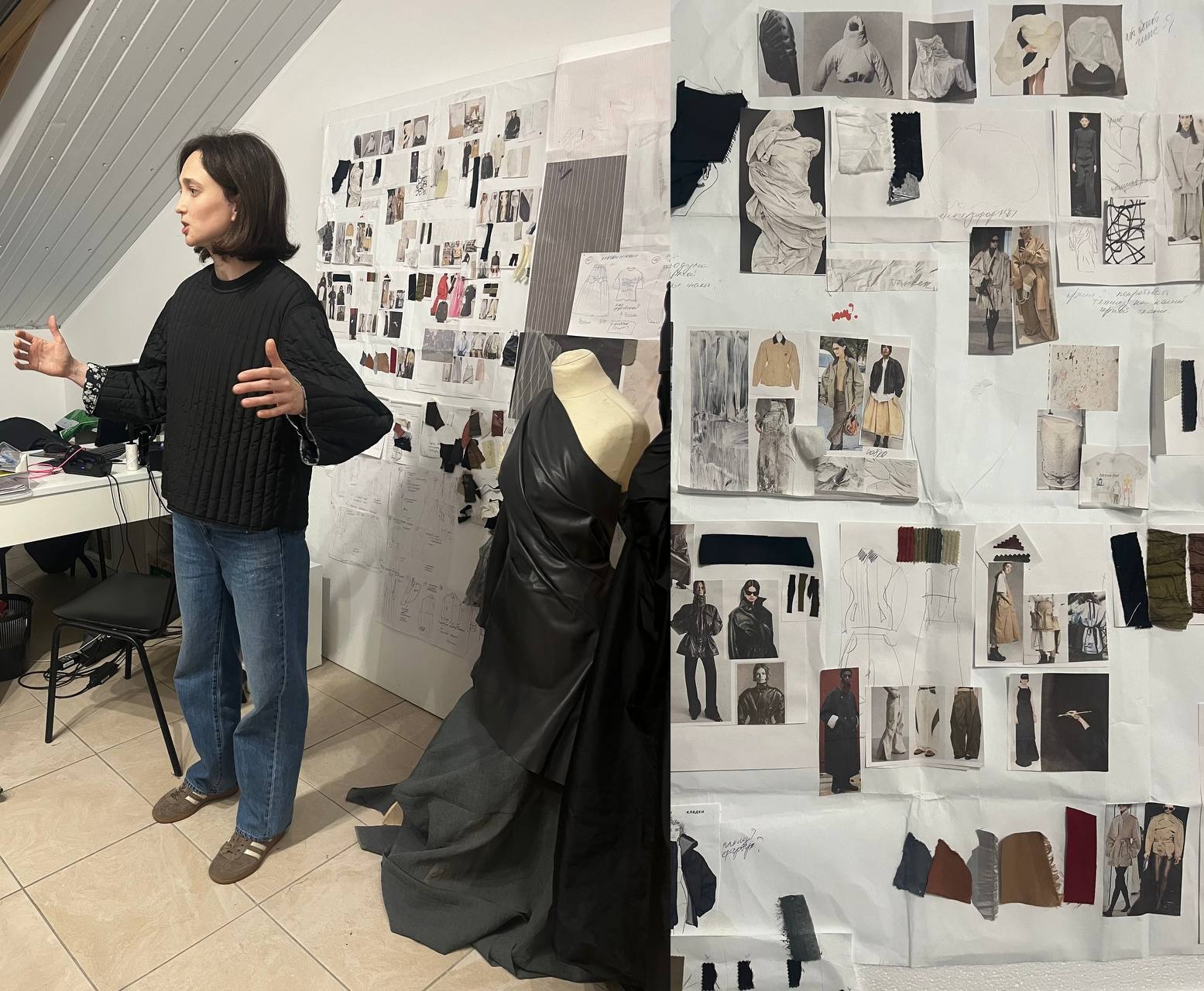 Экскурсия была организована при участии культурного центра «Рельсы». Завесу истории рождения коллекций для нас приоткрыла соосновательница бренда Юлия Привалова. Экскурсия была организована при участии культурного центра «Рельсы». Завесу истории рождения коллекций для нас приоткрыла соосновательница бренда Юлия Привалова.