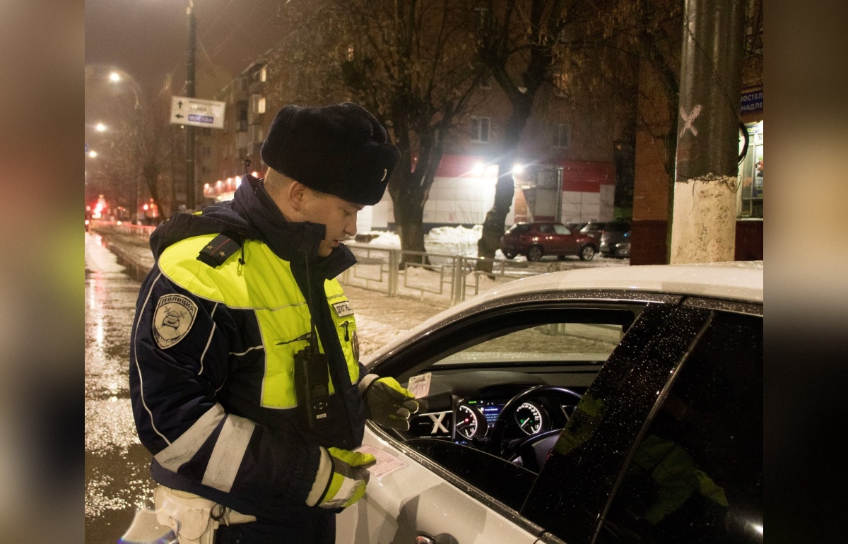 За сутки на дорогах Тверской области остановили 18 пьяных водителей Фото: ГАИ