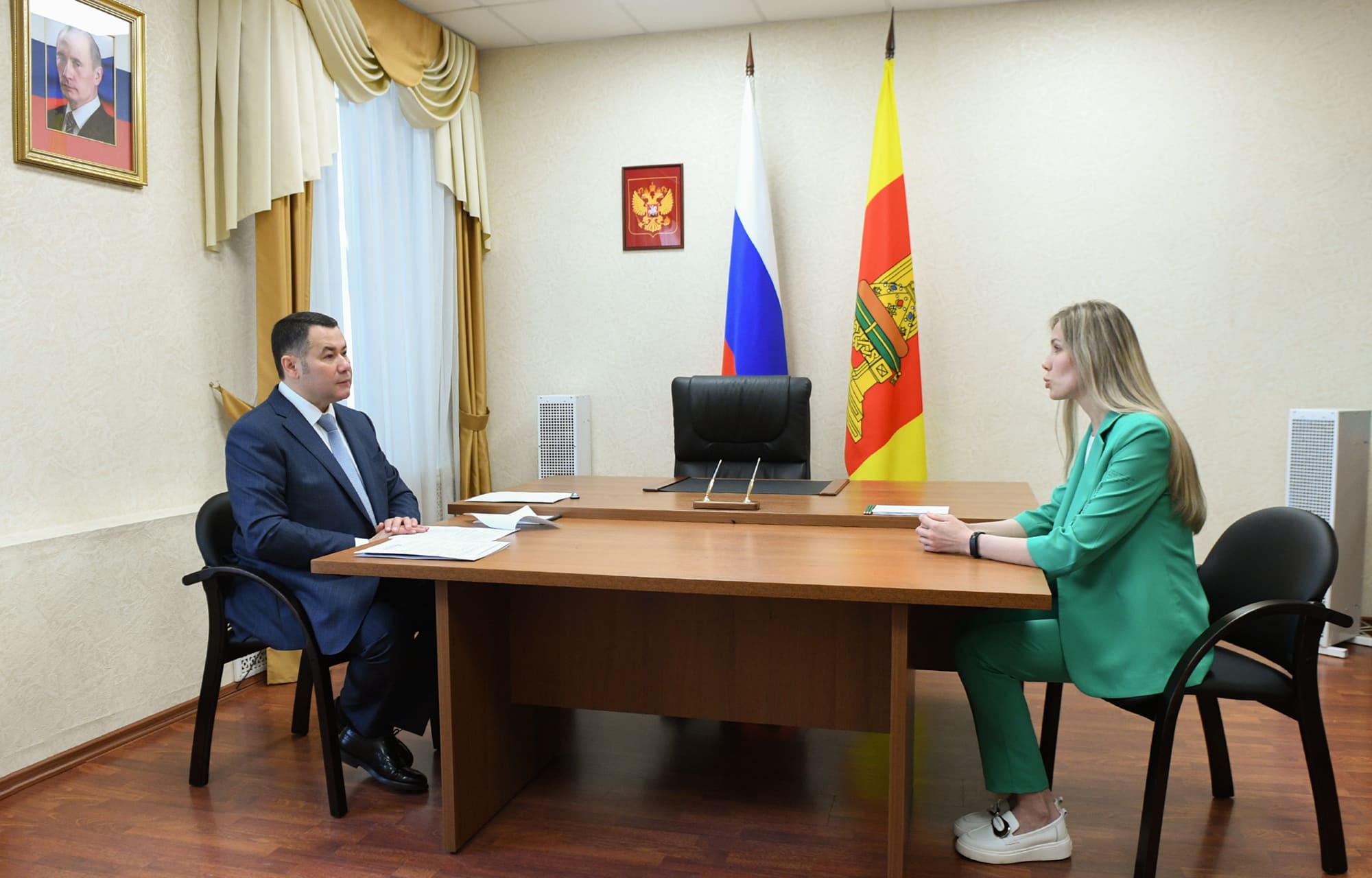 В детском саду №7 города Твери заменят окна  Фото: правительство Тверской области