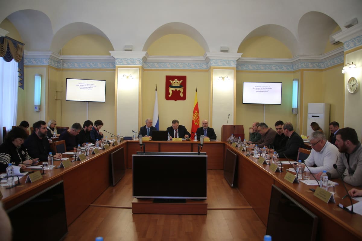 Состоялось первое в 2026 году заседание Тверской думы  Фото: Тверская городская Дума