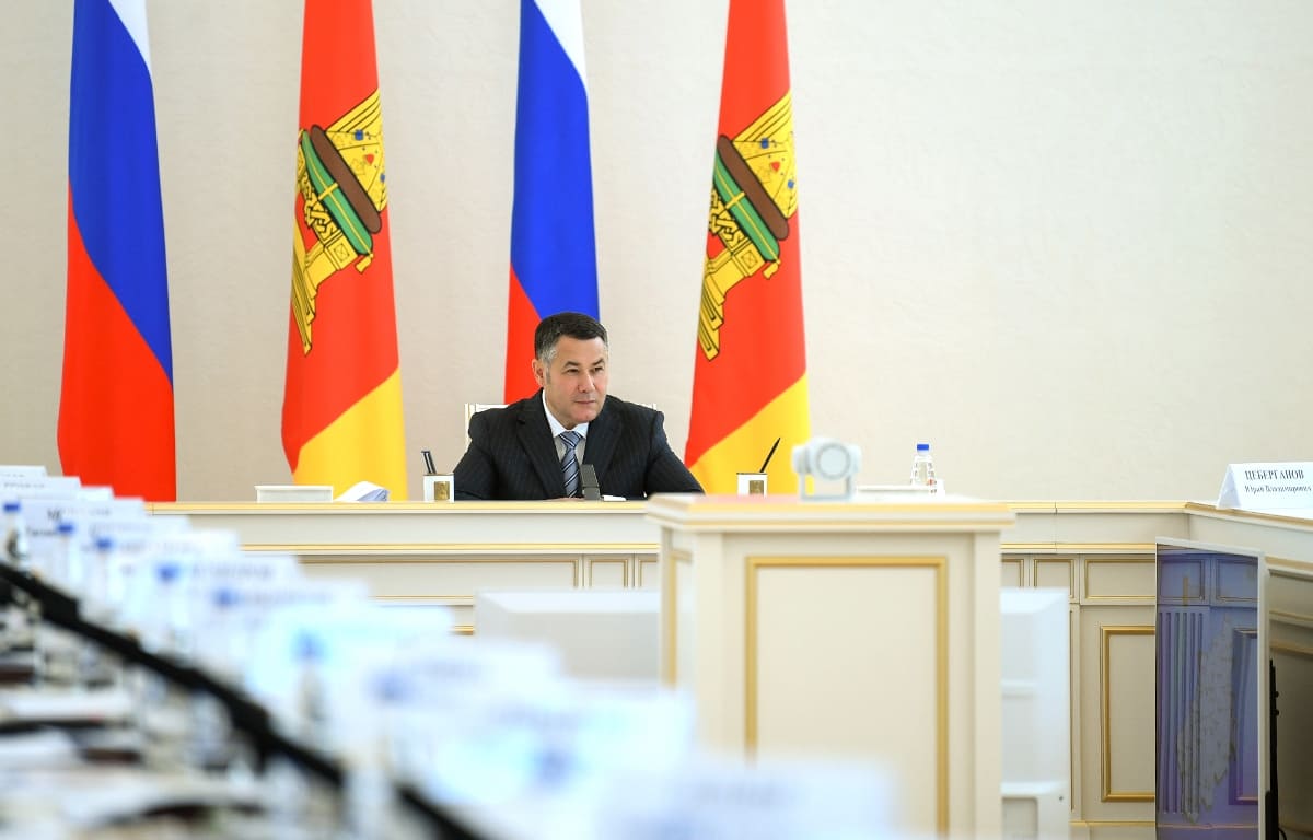 Губернатор Игорь Руденя определил задачи по реализации в Тверской области национального проекта «Образование» Фото: правительство Тверской области