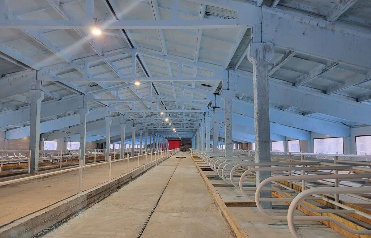 Под Рамешками в Тверской области после реконструкции открыт молочный комплекс Фото предоставлено правительством Тверской области