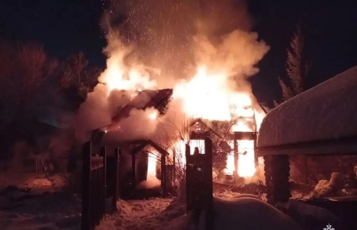 В Конаковском округе сгорел жилой дом - новости Афанасий
