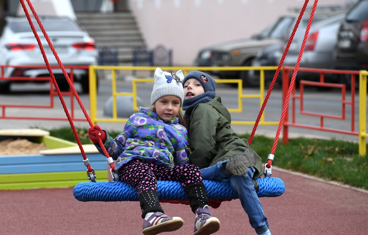 На территории 29 детских садов Верхневолжья установят новые игровые площадки в 2024 году Фото: архив Afanasy.biz