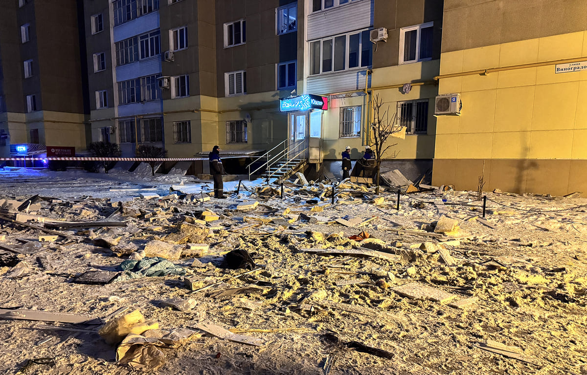 В Твери после падения БПЛА на жилой дом два человека госпитализированы - новости Афанасий