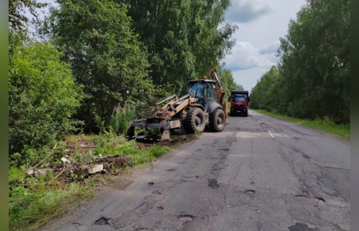 В Конаковском районе ликвидирована несанкционированная свалка на автодороге Фото: Минприроды Тверской области