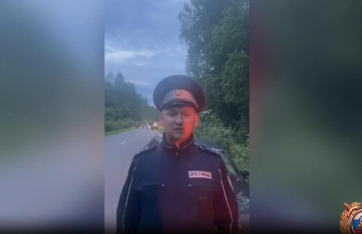 Под Ржевом машина наехала на лежавшего на дороге пешехода