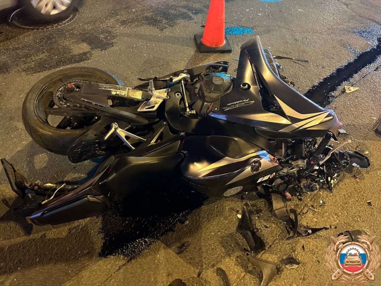 В Твери молодой водитель «Лады» сбил мотоциклиста Фото: Госавтоинспекция Твери В Твери молодой водитель «Лады» сбил мотоциклиста Фото: Госавтоинспекция Твери