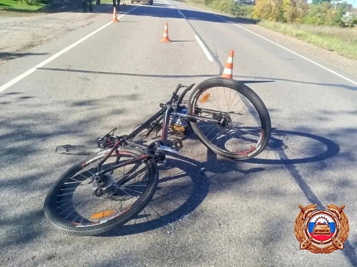 В деревне под Торопцем машина сбила велосипедистку Фото: ГАИ