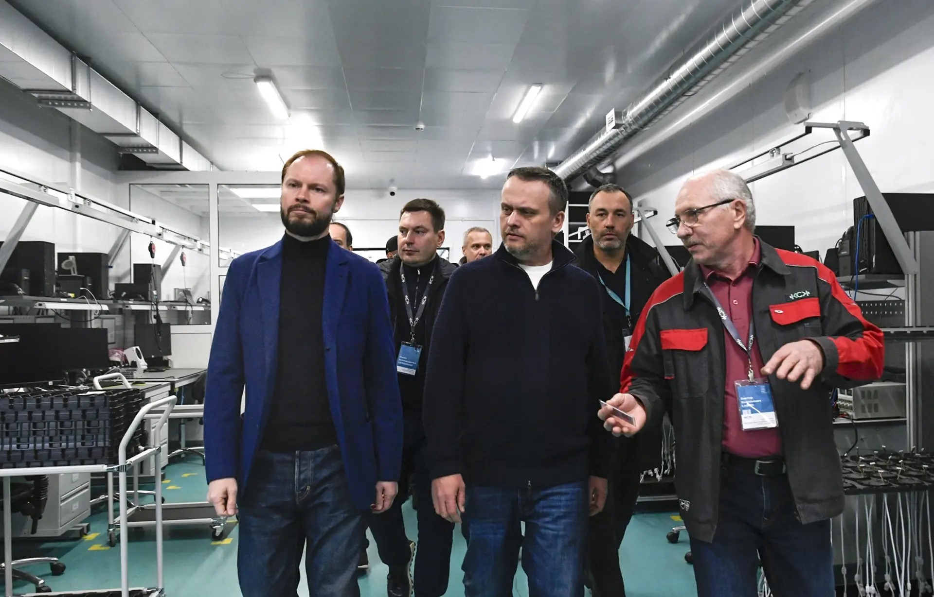 Министр транспорта России Андрей Никитин посетил технопарк в Твери 