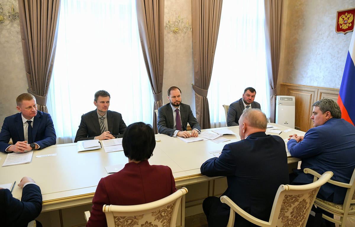 Виталий Королев провел встречу с президентом ТПП РФ Сергеем Катыриным - новости Афанасий