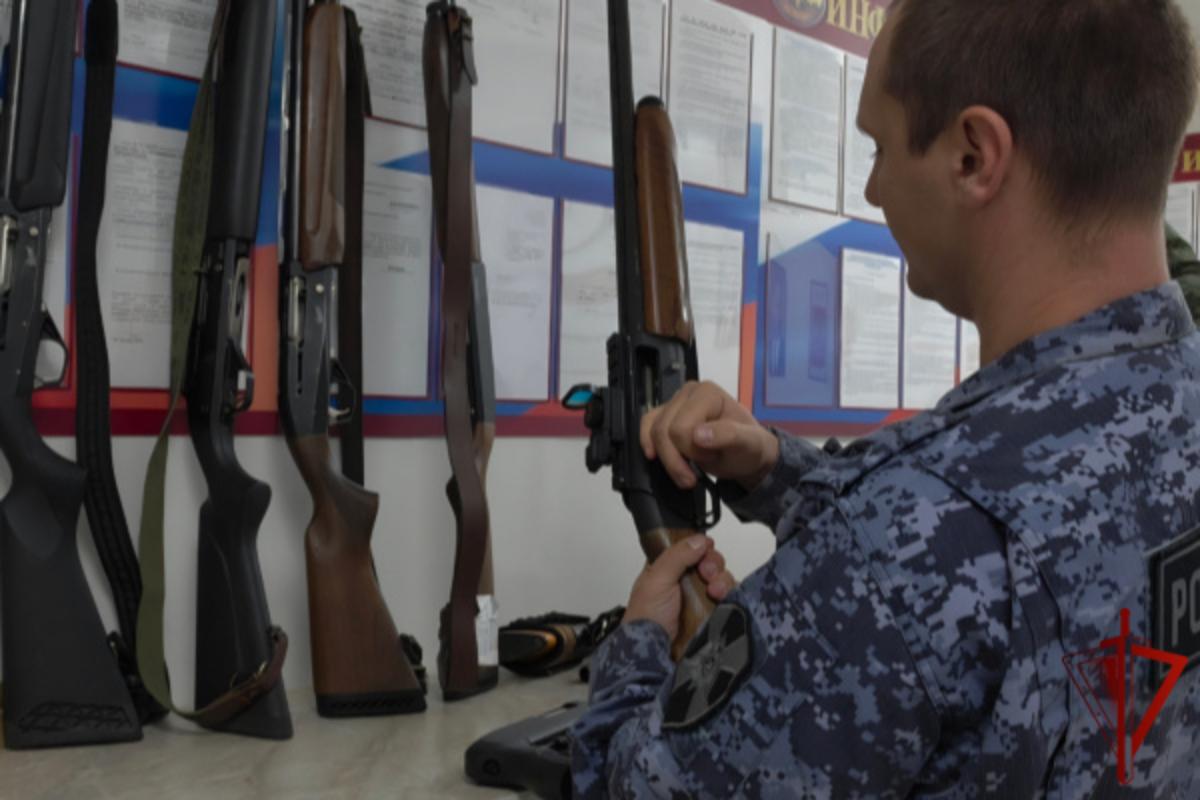 В Тверской области изъяли более 30 единиц незаконного оружия Фото: Росгвардия Тверской области