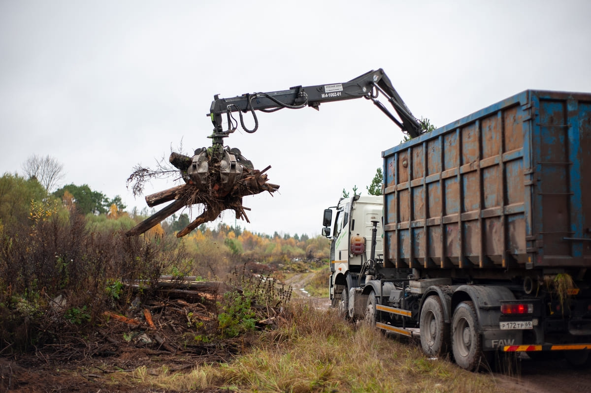 Под Удомлей началась ликвидация свалки Фото: Администрация Удомельского муниципального округа