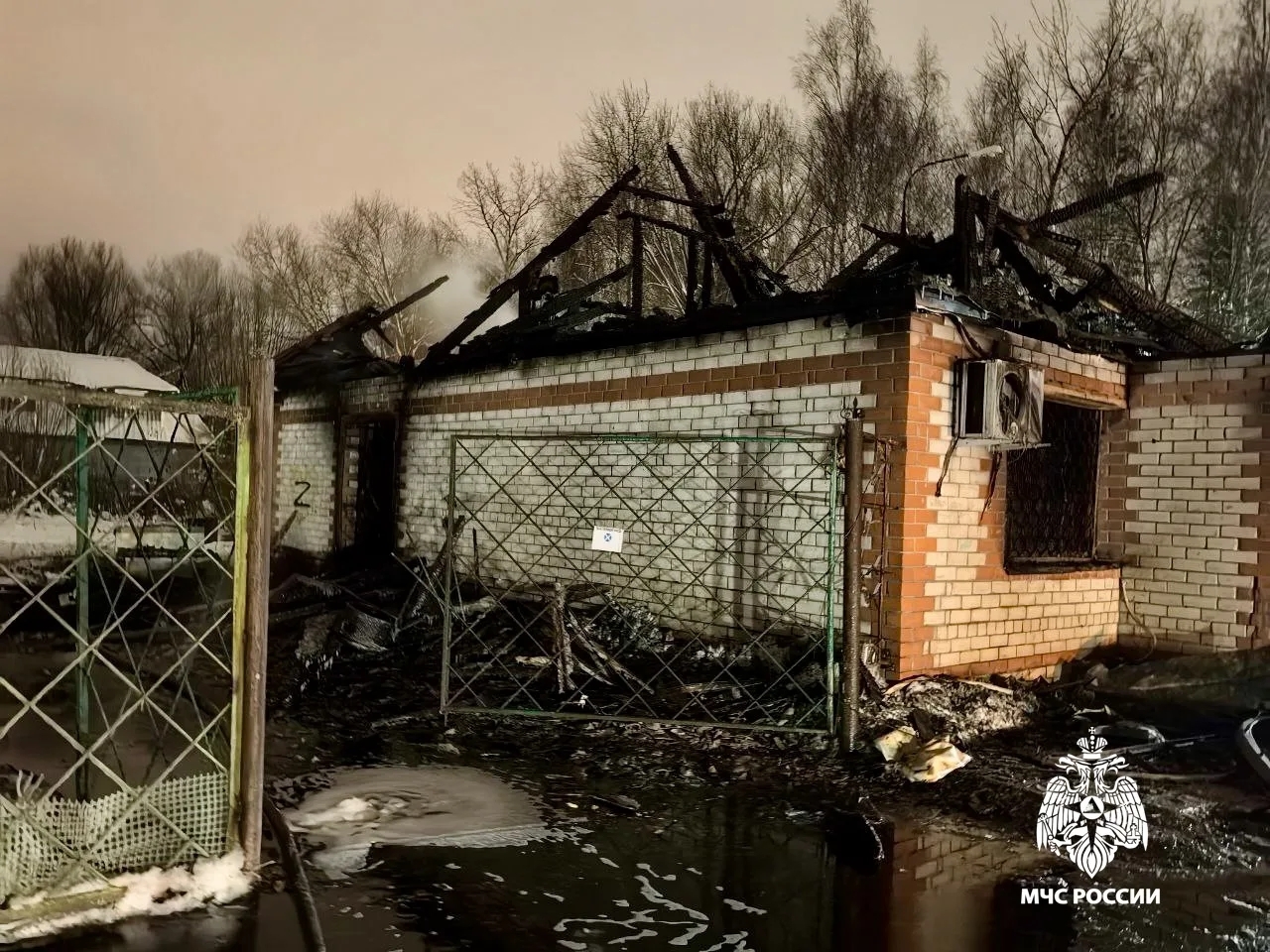 Появились подробности ночного пожара в Конаковском районе Фото: МЧС Тверской области