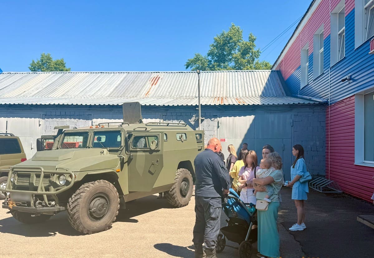 Тверской СОБР «Волк» провел День открытых дверей для детей Фото: Росгвардия