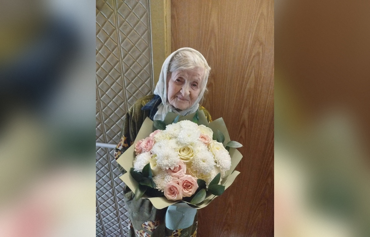 Жительнице Конаково Кларе Ивановне Глазковой исполнилось 102 года 