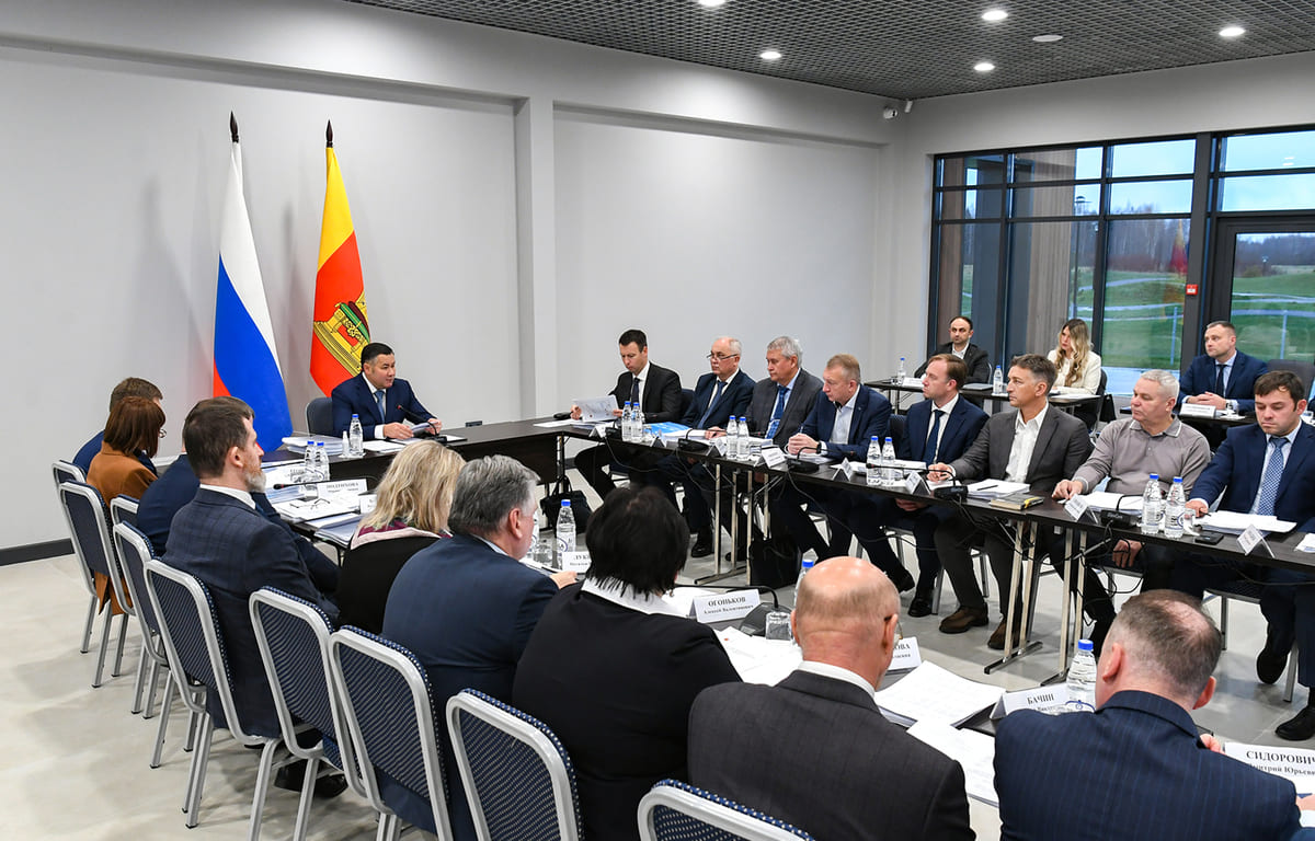 На заседании Совета по инвестиционной политике и развитию предпринимательства в Тверской области поддержаны инвестиционные проекты в сфере промышленности  Фото: правительство Тверской области