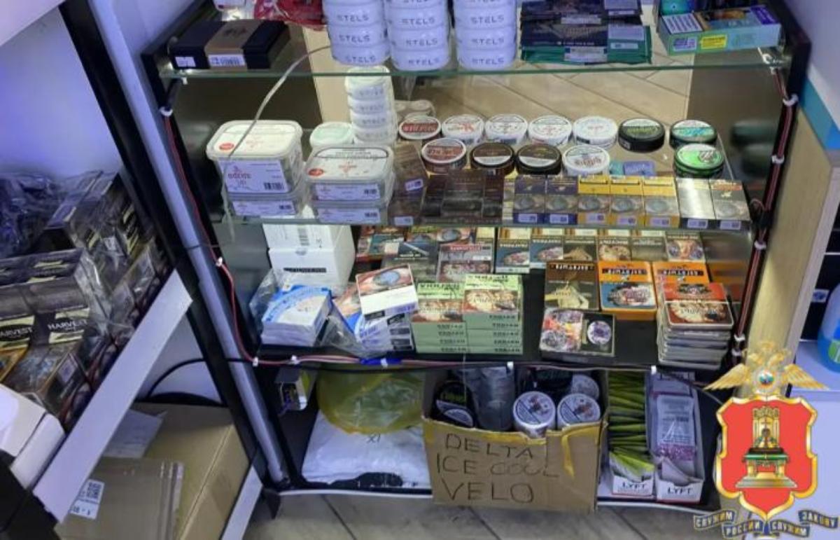 В Твери закрыли точку с табачными изделиями на 6,5 млн рублей Фото: пресс-служба УМВД России по Тверской области