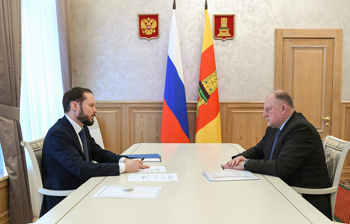 Врио губернатора провёл встречу с председателем Заксобрания Тверской области - новости Афанасий