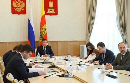 Губернатор Игорь Руденя провел рабочую встречу по вопросам строительства и реконструкции в Тверской области объектов ЖКХ - новости Афанасий
