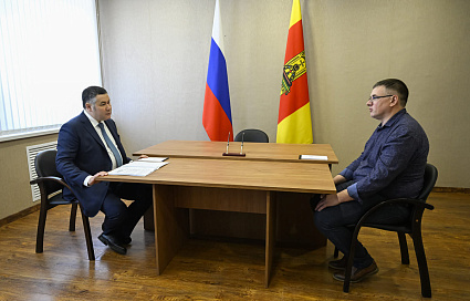 Губернатор Игорь Руденя провёл прием граждан в Бежецком округе - новости Афанасий