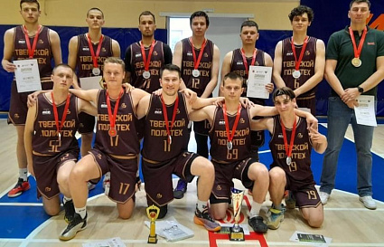 БК ТвГТУ «Политех» - серебряный призер Чемпионата Тверской области по баскетболу - новости Афанасий