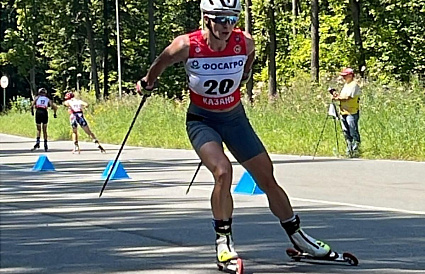 Наталья Терентьева завоевала золото чемпионата России по лыжероллерам - новости Афанасий