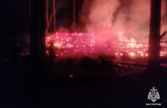 В деревне под Тверью пожар уничтожил хозпостройку - новости Афанасий