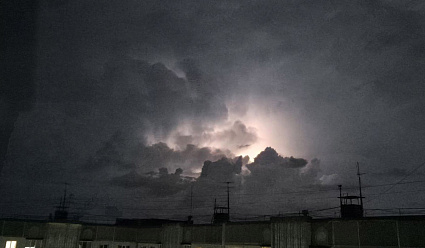 В Тверской области прогнозируется гроза
