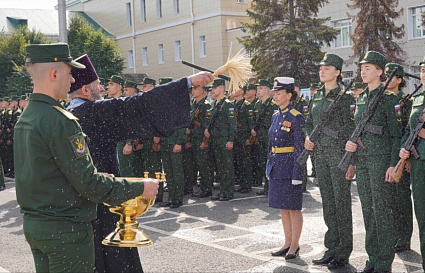 В Твери 200 курсантов академии ВА ВКО имени Жукова приняли Военную присягу - новости Афанасий