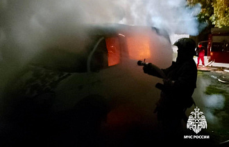 В Кувшиново Тверской области ночью сгорел грузовой автомобиль  В Кувшиново Тверской области ночью сгорел грузовой автомобиль  - новости Афанасий