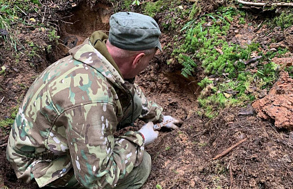В Андреапольском округе нашли останки неизвестного солдата - новости Афанасий