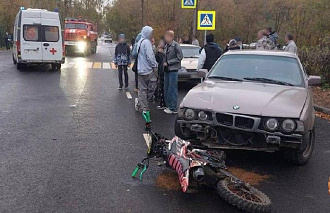 Подростка на питбайке сбили в Кимрах  - новости Афанасий