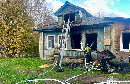 В Старице сгорел жилой дом - новости Афанасий