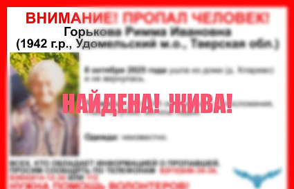 В Удомельском округе ищут пропавшую пенсионерку - новости Афанасий