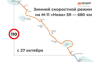 На М11 в Тверской области вводится зимний скоростной режим На М11 в Тверской области вводится зимний скоростной режим - новости Афанасий