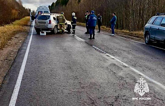 Под Сандово в Тверской области столкнулись две легковушки - новости Афанасий