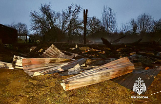 Утечка газа стала причиной уничтожения жилого дома под Осташковом - новости Афанасий