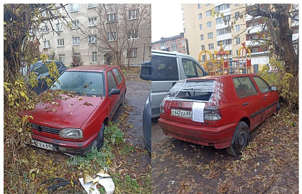 В Твери ищут владельца брошенного автомобиля на улице Учительской - новости Афанасий