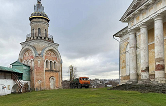 На территории Борисоглебского монастыря в Торжке прошли геологические изыскания - новости Афанасий