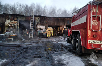 Из-за компрессора загорелся гараж в Западнодвинском округе - новости Афанасий