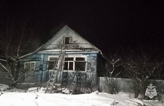 На пожаре в Вышневолоцком округе погиб мужчина - новости Афанасий