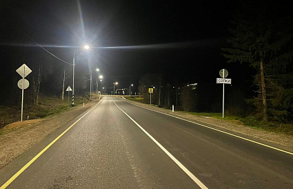 В Тверской области поменяли систему освещения на трассе М10 - новости Афанасий