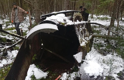 Бронекорпус Ил-2 и авиационный пулемет нашли на делянке в Тверской области - новости Афанасий